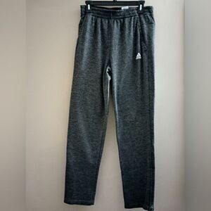 Adidas Grey Pants Zipper Ankle Size Medium
